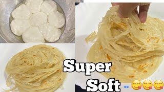 പൊറോട്ട 12 മണിക്കൂർ മാത്രം മതി 😋😋Kerala Style Soft Layered Porotta Recipe How To Make Porotta [upl. by Maible]