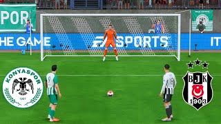 FIFA 23  KONYASPOR  BEŞİKTAŞ  PENALTI ATIŞLARI [upl. by Sari813]