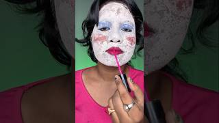 Cracked doll makeup halloween halloweencostume creackeddollmakeup creack [upl. by Seto]