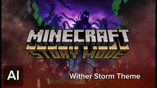 Minecraft Story Mode OST  Wither Storm Theme AI extended [upl. by Ybreh]