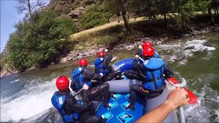 ROCROI ADVENTURE CENTER LLAVORSI RAFTING NOGUERA PALLARESA [upl. by Ati297]