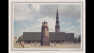 Padomju Rīga  Советская Рига  Soviet Riga [upl. by Pell]