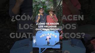 ¿Cómo se hacen los HELADOS GUATEMALTECOS 🍦🇬🇹 guatemala [upl. by Imehon]