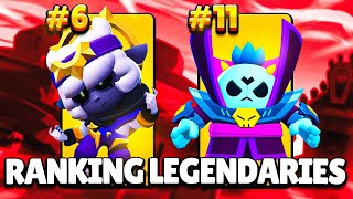 Ranking Every LEGENDARY Brawler from WORST to BEST  Season 30 [upl. by Ecraep784]