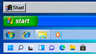 How the Windows Taskbar has changed [upl. by Goober]