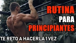 Rutina para Principiantes Te Reto a Hacerla 1 Vez [upl. by Andy]