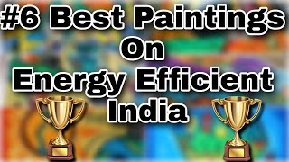 Energy Efficient India Painting  Energy Efficient India Drawing  Cleaner Planet Painting  Drawing [upl. by Canter]