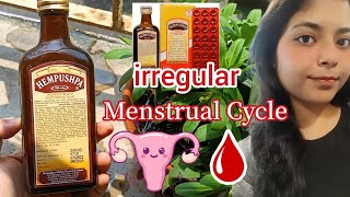 Hempushpa Tonic For Irregular Periods  PCOD PCOS  Review हिंदी martinasarkar [upl. by Yhtnomit644]