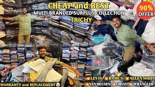 திருச்சியை கலக்கும் BRANDED SURPLUS WHOLESALE and RETAIL shop Jasampyas Trichy  VlogThamila [upl. by Nigel]