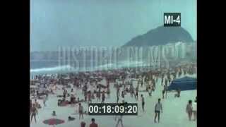 Rio  Praia de copacabana anos 6070 [upl. by Jenei]