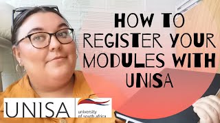 How To Register For UNISA Choosing your modules with Q amp A [upl. by Idleman]