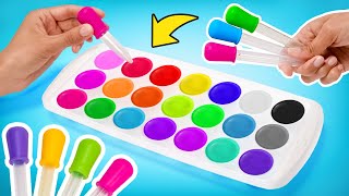 How To Turn 5 Primary Colors Into 16 New Colors  Artsy Life Hacks [upl. by Pompea]