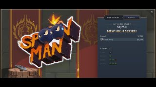 Dota 2 Act 4  Spoon man mini game  How to get 25k points bomber man game [upl. by Cottle371]