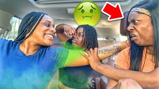 LEAVING THE HOUSE MUSTY PRANK ON SISTERS EXTREMELY HILARIOUS🤣 [upl. by Funch]