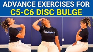 Advance Exercises for C5C6 Disc Bulge FOLLOW ALONG  Dr Ruminder Birk Chiropractor in Woodbridge [upl. by Oinolopa971]