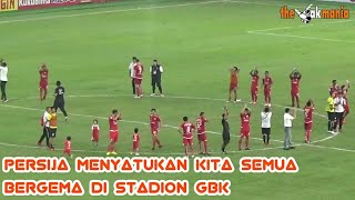 ANTHEM SEUSAI PERTANDINGAN PERSIJA vs PERSELA [upl. by Amik221]