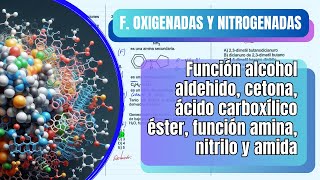 Ejercicios resueltos de funciones oxigenadas nitrogenadas á carboxílico etc amina amida nitrilo [upl. by Trometer490]