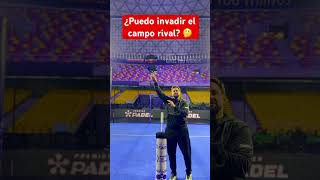 ¿Puedo invadir campo rival en pádel 🤔 [upl. by Ahseekan]