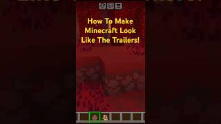 How to make Minecraft look like the Trailers minecraft trailer texturepack [upl. by Aiht]