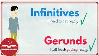 Infinitives vs Gerunds 6 Tips for ESL Learners  EasyTeaching [upl. by Eladnyl]