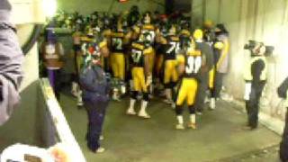 AFC Championship 2009 Steelers Player Intros [upl. by Notslar]