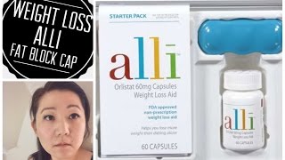 WEIGHTLOSS SERIES 3  Alli Orlistat Fat Blocking Capsule  effortlessruth [upl. by Zohara]