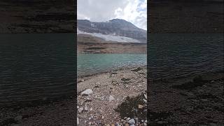 Super epic glacier lake no filter glacier hiking mountains [upl. by Nylad582]