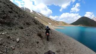 Enduro by ktm 350 6days 2021 in Iran Mountain Tar lake in alborz [upl. by Maudie]