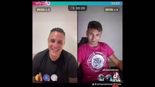 Elvin Kadric Kadra vs Aki Benzinac TikTok live match battle tiktok elvinkadric6189 [upl. by Duomham]