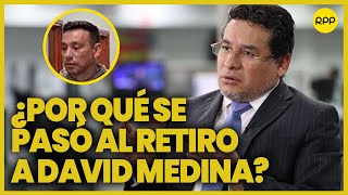 Retiro de David Medina pondría en riesgo la investigación de los ascensos irregulares de la PNP [upl. by Enyahs564]