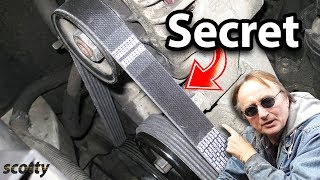 The Secret to Fix a Squeaky Belt in Your Car [upl. by Helali]