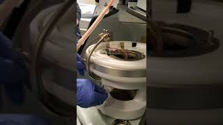 Apheresis part 4 Removing the channel from centrifuge [upl. by Nannah]