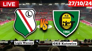 Legia Warsaw vs GKS Katowice  Ekstraklasa  Fifa Score Live Match HD 2024 [upl. by Aronson972]