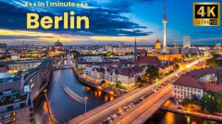 Berlin 4K in 1 minute [upl. by Rosana]