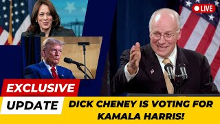 Dick Cheney Is Voting for Kamala Harris Says ‘Trump can Never be Trusted with Power Again’ [upl. by Kinemod]