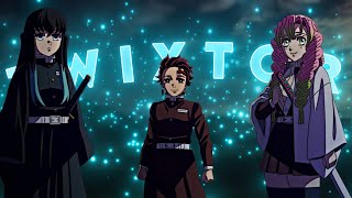 Demon Slayer Season 3 Opening Twixtor 4K [upl. by Adnawad]