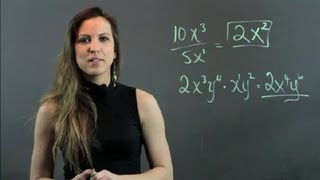 How to Simplify Monomials  High School Math Help [upl. by Hourigan]