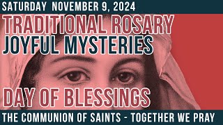 TRADITIONAL ROSARY  SATURDAY  DAY OF BLESSINGS [upl. by Jenkins611]