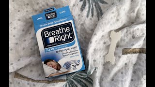 Breathe Right Nasal Strips Clear Large  30 Strips [upl. by Benson269]