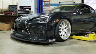 Battle Aero FRS Chassis Mounted Front Splitter w Aimgain Bumper [upl. by Quenna]