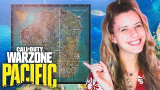 WARZONE PACIFIC GAMEPLAY FIRST IMPRESSIONS  i crash planes ah ha NEW CALDERA MAP [upl. by Sager]