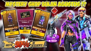 INFO KULGAR❗MYSTERY SHOP AGUSTUS 2021 KODE REDEEM FF amp INCUBATOR MP5 LAVA  FREE FIRE [upl. by Georgy]