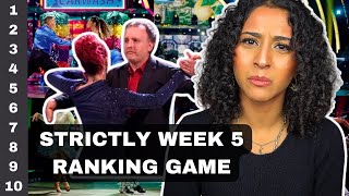 what did I cry over Dancer Ranks Strictly Come Dancing Week 5 dances [upl. by Warthman]