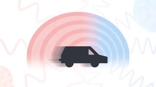 The Doppler Effect explained visually [upl. by Dona]