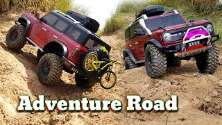 Rc car offroad 110 Scale Rc TRX4 4WD Rc crawling Rc crawler Rc traxxas Rc truck Rc monster Axial [upl. by Nibot]