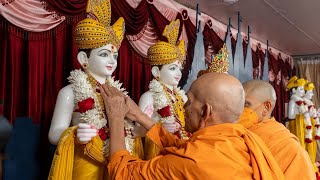 Inauguration of the new BAPS Shri Swaminarayan Mandir Calgary AB Canada [upl. by Raychel]