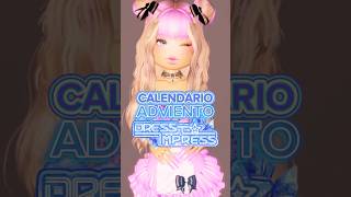 TENDREMOS CALENDARIO DE ADVIENTO EN DRESS TO IMPRESS dti roblox [upl. by Theresina]