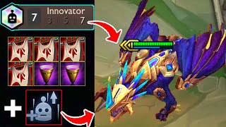 quot I Build Dragon quot with full 6 item  Self Repair amp 7 Innovator  TFT Set 65 [upl. by Tacye]