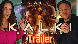 AMERICANS react to Kalki 2898 AD  Kamal Haasan  Deepika  Nag Ashwin  Official Trailer REACTION [upl. by Hera]