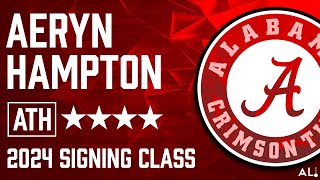 Alabama ATH signee Aeryn Hampton senior highlights from Daingerfield High School in Texas [upl. by Aggy]